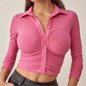 New Reformation Elin Top! Size small.